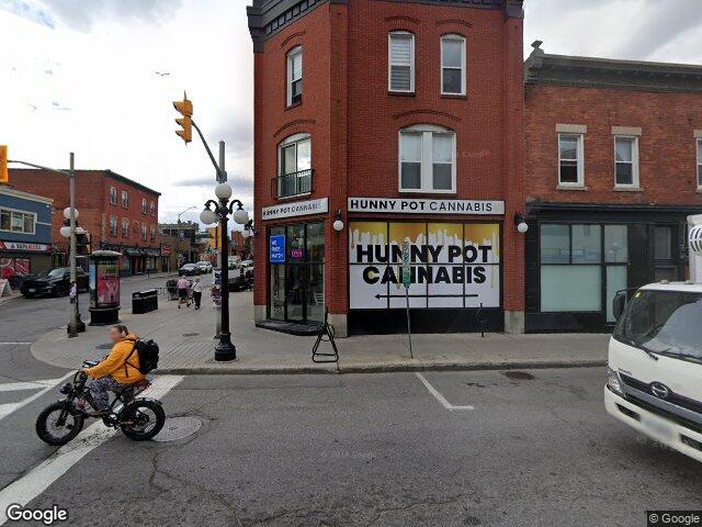 Street view for Bluebird Cannabis Co., 121 Clarence St., Ottawa ON