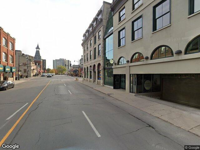 Street view for Spiritleaf Kingston, 27 Princess St #101, Kingston ON