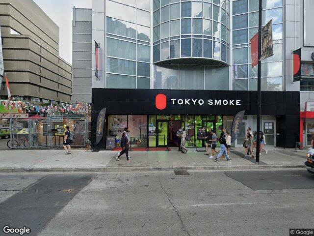 Street view for Tokyo Smoke 333 Yonge, 333 Yonge St., Toronto ON