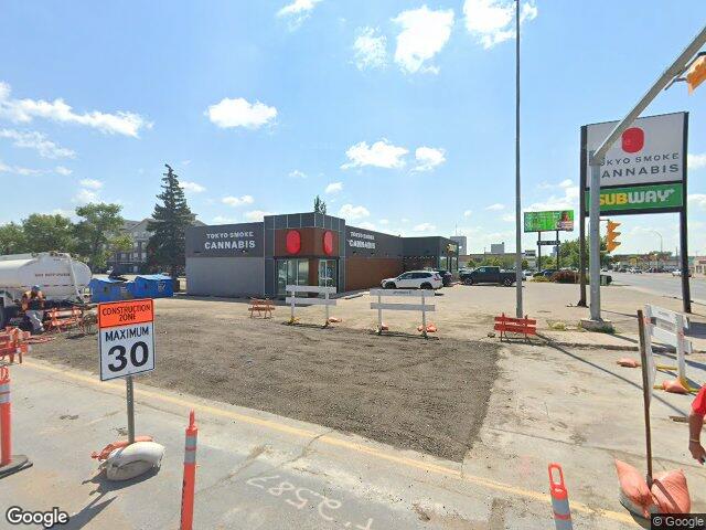 Street view for G's Cannabis Corp, 1501 Albert St, Regina SK