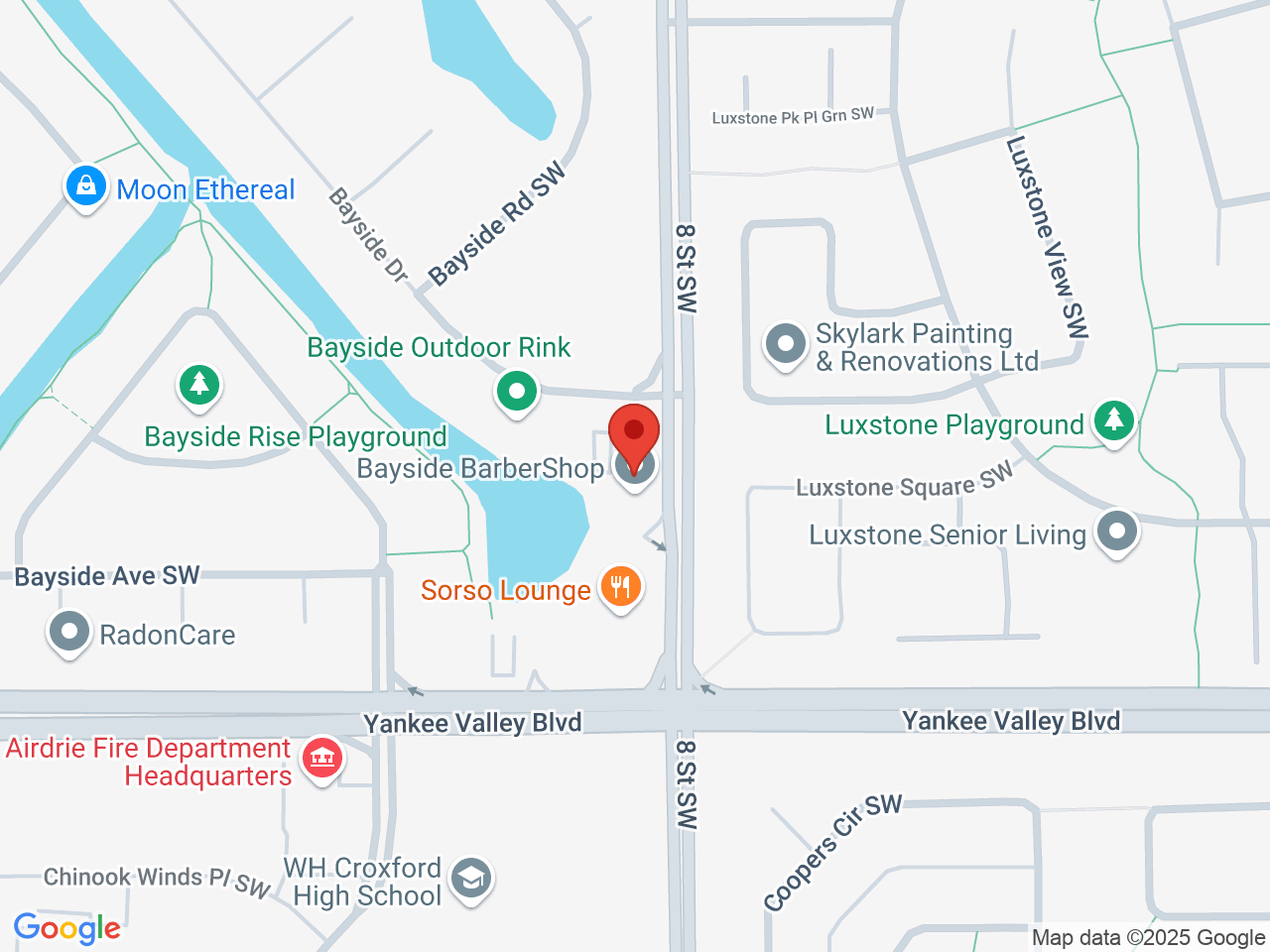 Street map for Bud Mart, 17-1301 8 St. SW, Airdrie AB