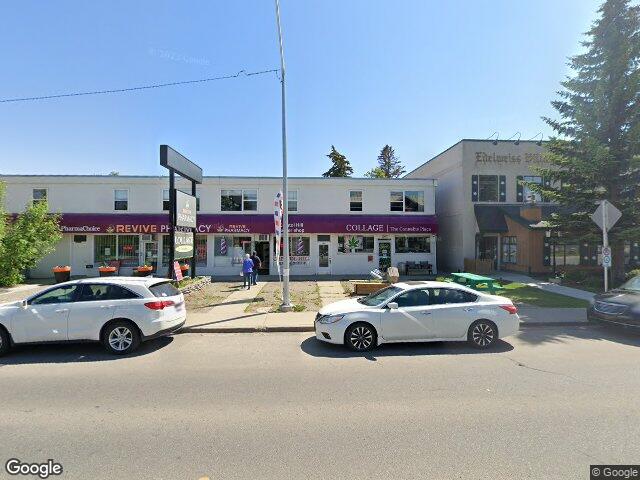 Street view for Record High Craft Cannabis, 1907 20 Avenue NW, Calgary AB