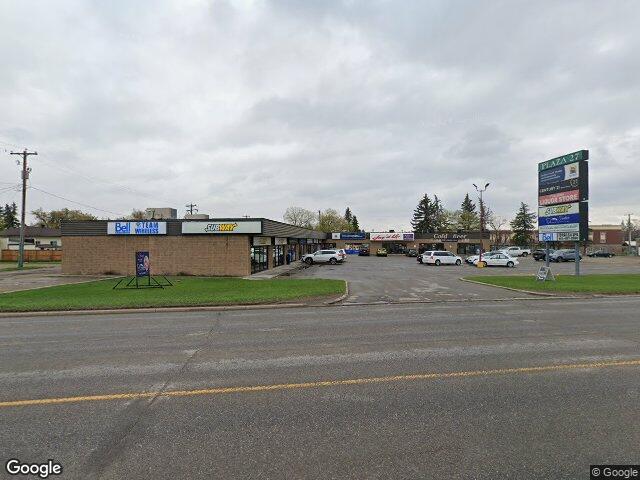 Street view for Fire & Flower Cannabis Co. Olds, 6-5221 46 Street, Olds AB