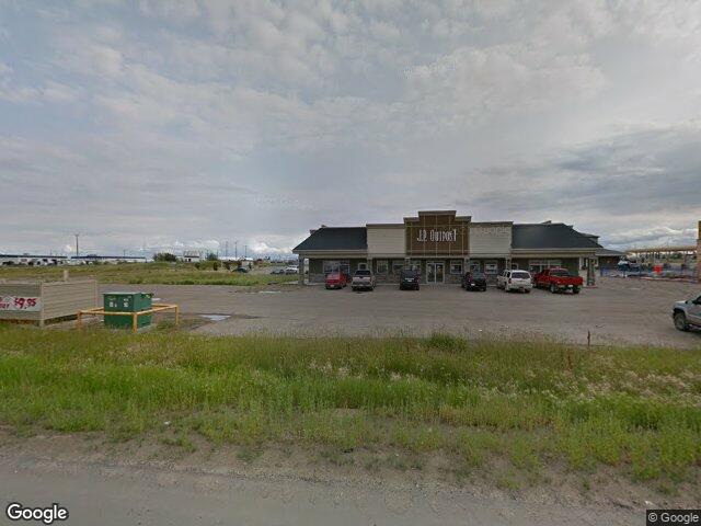 Street view for Highway 2 Cannabis Sales Inc., 103-8301 99 Street, Clairmont AB