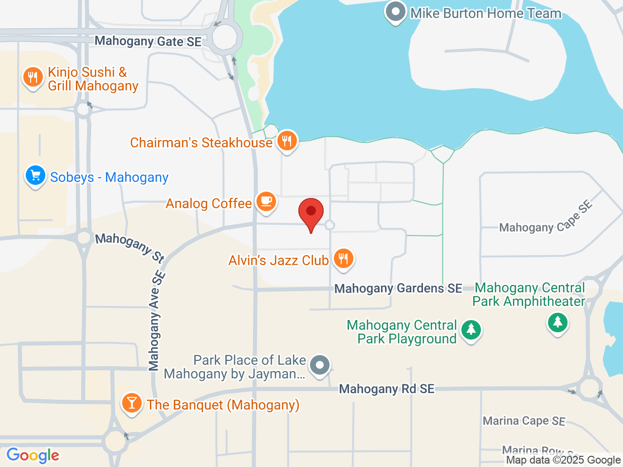 Street map for Moderna Cannabis Society, 155 Mahogany Centre SE, Calgary AB