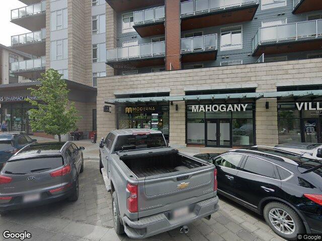 Street view for Moderna Cannabis Society, 155 Mahogany Centre SE, Calgary AB