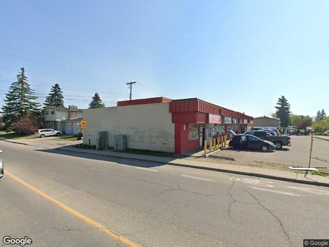 Street view for Nirvana Canna Marlborough, 1-4100 Marlborough Drive NE, Calgary AB
