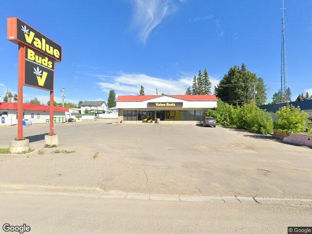 Street view for Value Buds Edson, 4524 - 4th Avenue, Edson AB