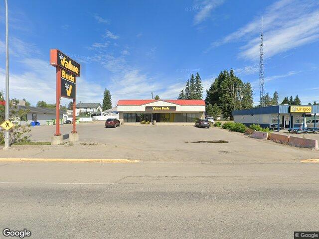 Street view for Value Buds Edson, 4524 - 4th Avenue, Edson AB