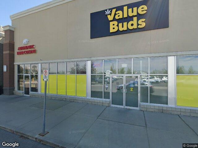 Street view for Value Buds Southbank, 105 Southbank Blvd. Unit 353, Okotoks AB