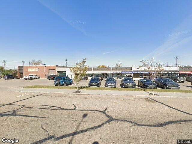 Street view for Sunrise Cannabis Retail, 4614 50 Avenue, Gibbons AB