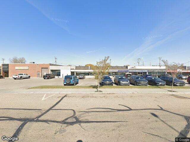 Street view for Sunrise Cannabis Retail, 4614 50 Avenue, Gibbons AB