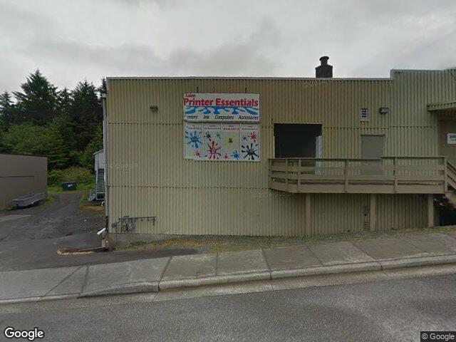 Street view for Five Corners Cannabis, 4-1100 Park Ave, Prince Rupert BC