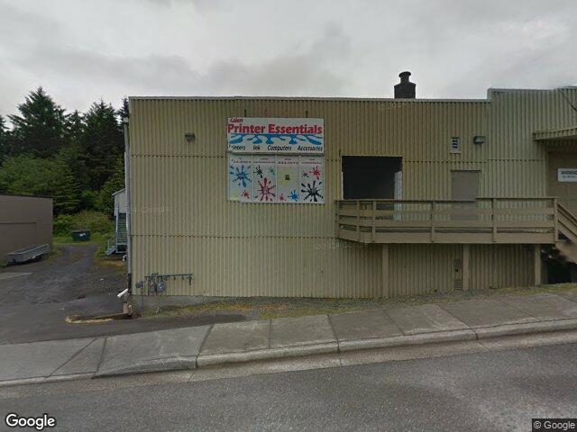 Street view for Five Corners Cannabis, 4-1100 Park Ave, Prince Rupert BC