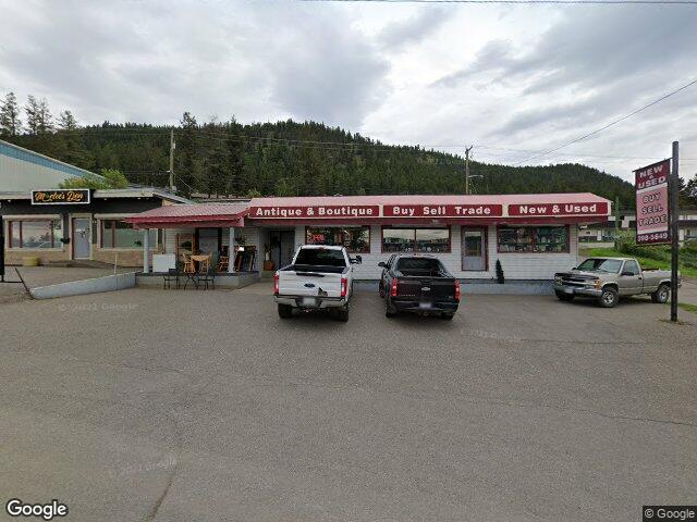 Street view for Marlee's Den, 68 Broadway Ave N, Williams Lake BC