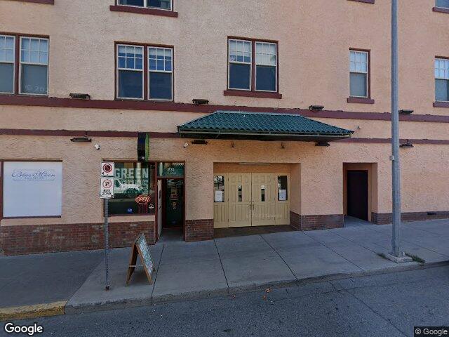 Street view for The Greenloops Cannabis Shop, Plaza Hotel Building, 231 4th Ave., Kamloops BC