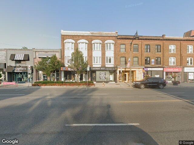 Street view for Hunny Pot Cannabis, 2591 Yonge St, Toronto ON