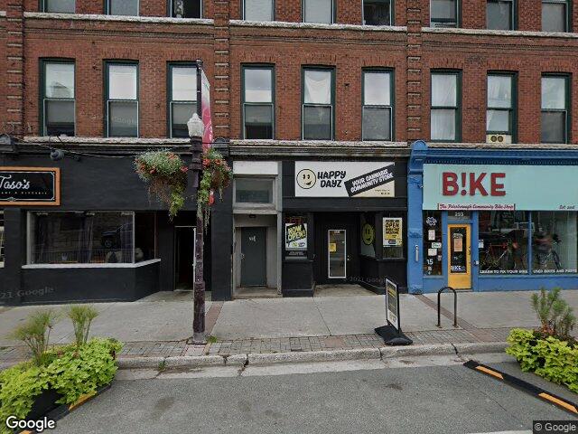 Street view for Happy Dayz Peterborough, 291 George St N, Peterborough ON