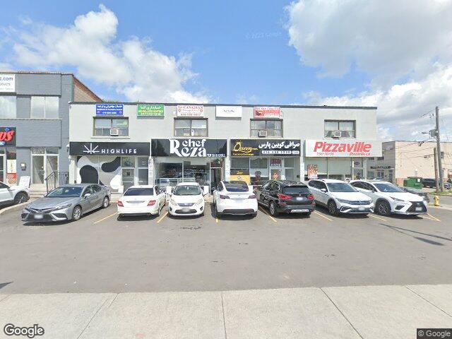Street view for Highlife Cannabis, 6375 Yonge St, North York ON