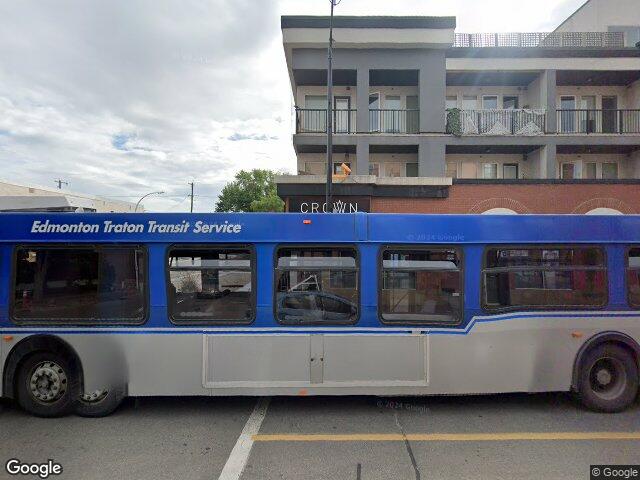Street view for Crown Cannabis, 10771 95 St NW, Edmonton AB