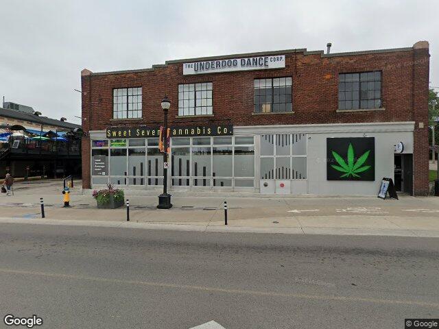 Street view for Sweet Seven Cannabis Co., 71 King St N Unit A, Waterloo ON