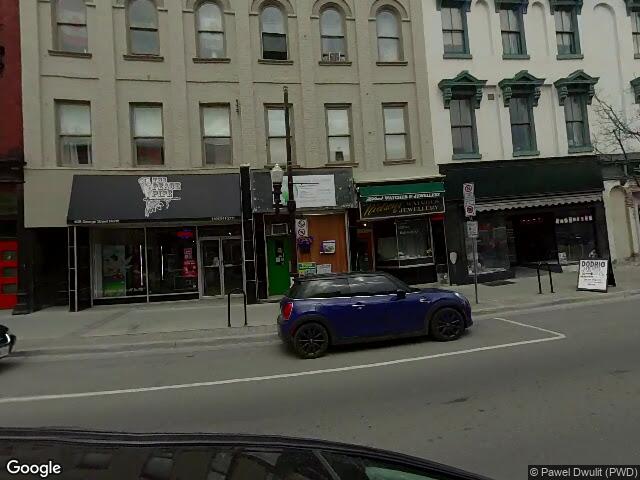 Street view for The Peace Pipe Peterborough, 408 George St. North, Peterborough ON