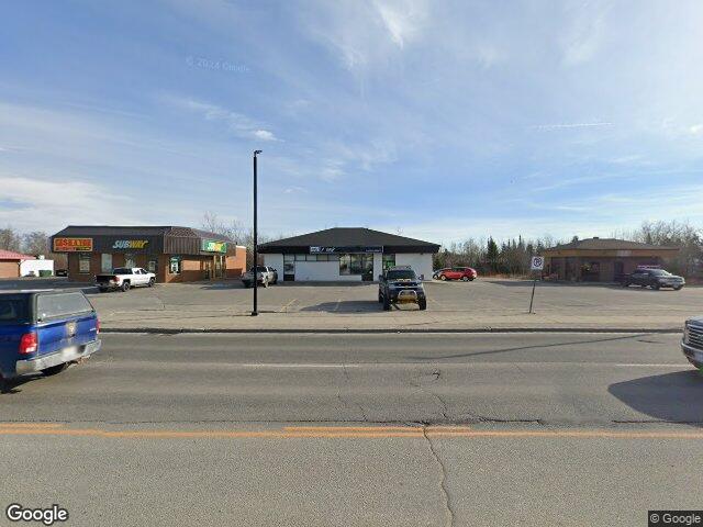 Street view for Roll N Rock Cannabis Co, 993 Riverside Dr, Timmins ON