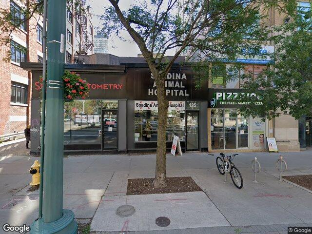 Street view for Bellebud, 127 Spadina Ave, Toronto ON