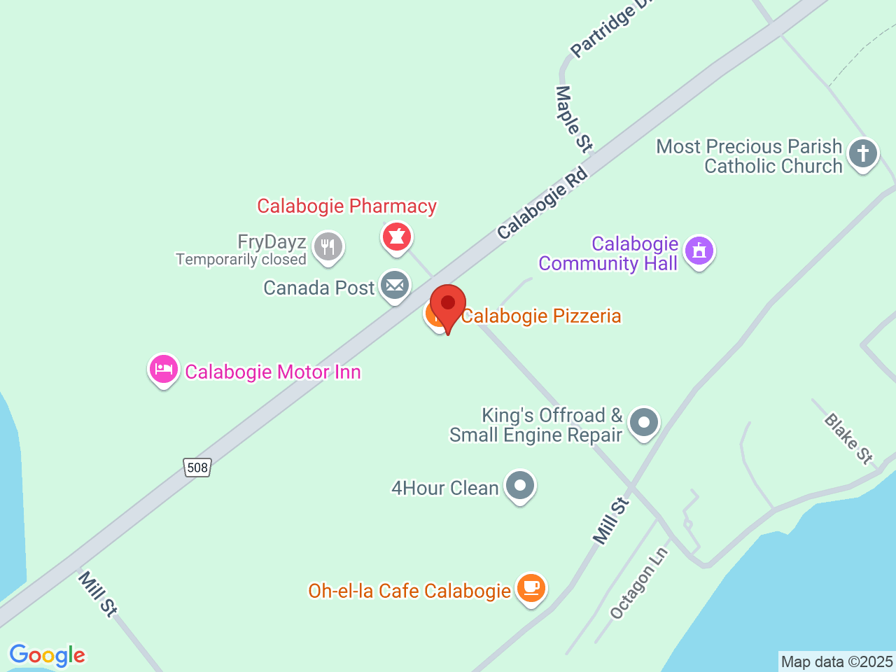 Street map for Big River Cannabis, 4983 Calabogie Rd., Calabogie ON