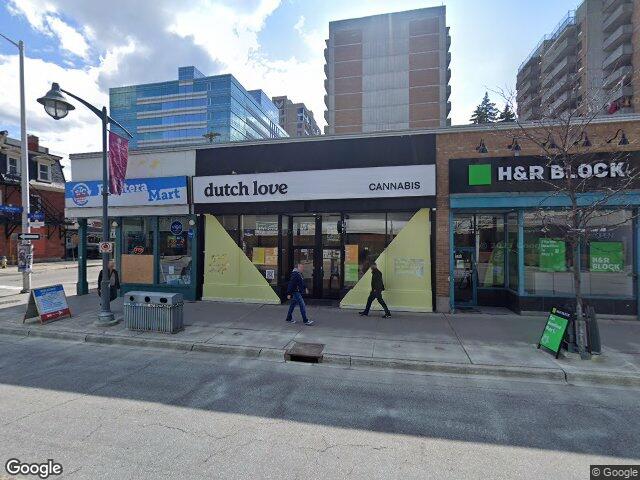 Street view for Bluebird Cannabis Co., 208 Bank St, Ottawa ON