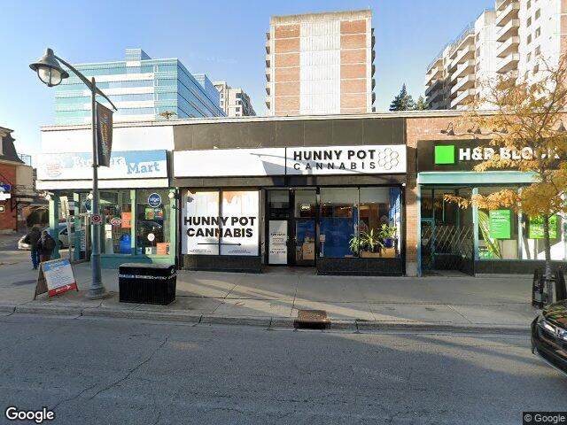 Street view for Bluebird Cannabis Co., 208 Bank St, Ottawa ON