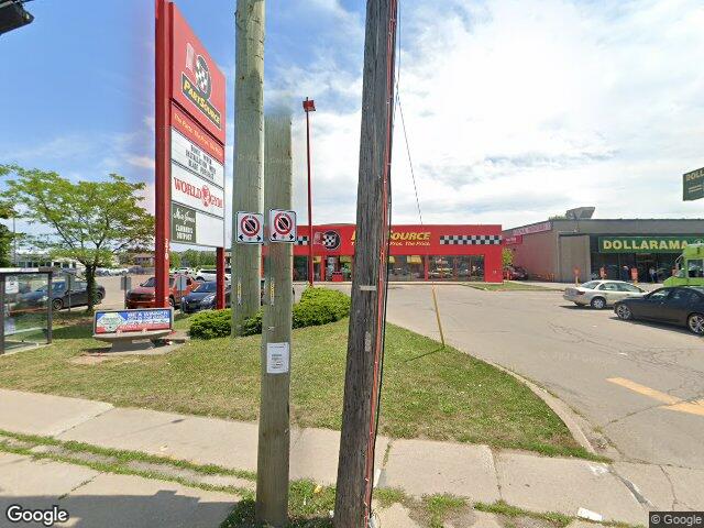 Street view for Miss Jones Cannabis, 370 Ontario St, St Catharines ON