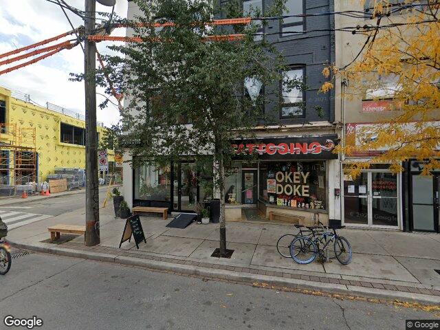 Street view for Welcome Cannabis, 1227 Dundas St W, Toronto ON