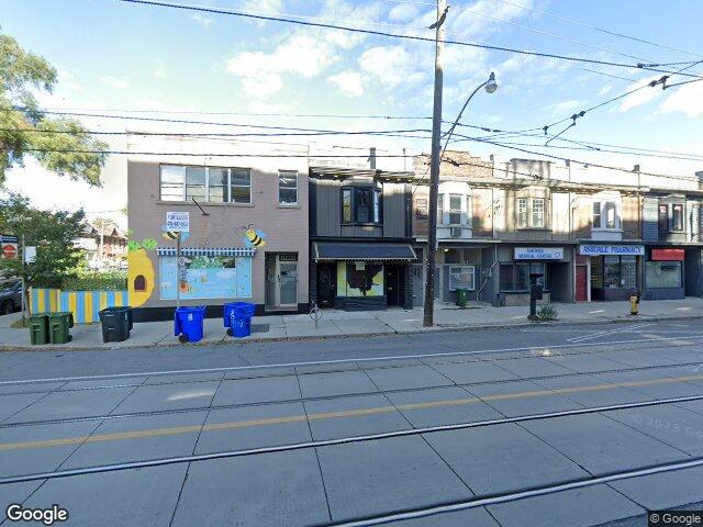 Street view for Buzzed Buds, 1562 Queen St E, Toronto ON