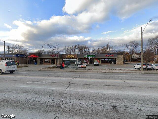 Street view for Greentown Discount Hut, 3580 Tecumseh Road E, Windsor ON