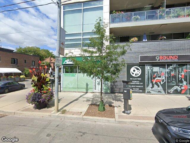 Street view for Canyon Cannabis The Beaches, 1864 Queen St E, Toronto ON