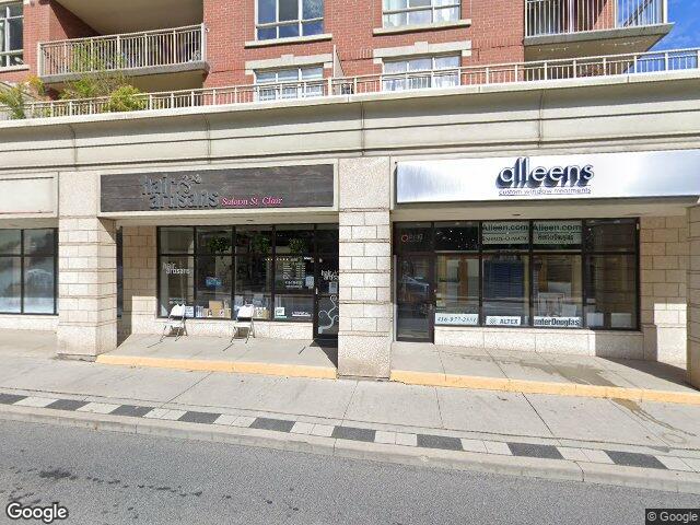 Street view for Trees Cannabis St Clair, 76 St Clair Ave W, Toronto ON
