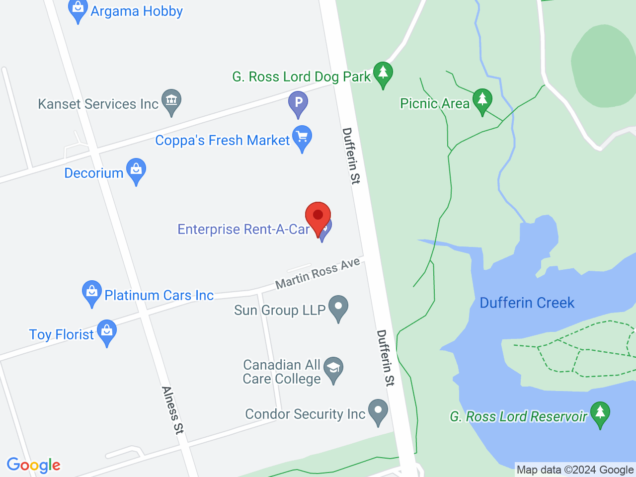 Street map for Sessions Cannabis North York, 4700 Dufferin St Unit 3, North York ON