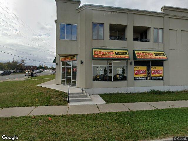 Street view for Eighth Cannabis Bowmanville, 258 King St E, Bowmanville ON