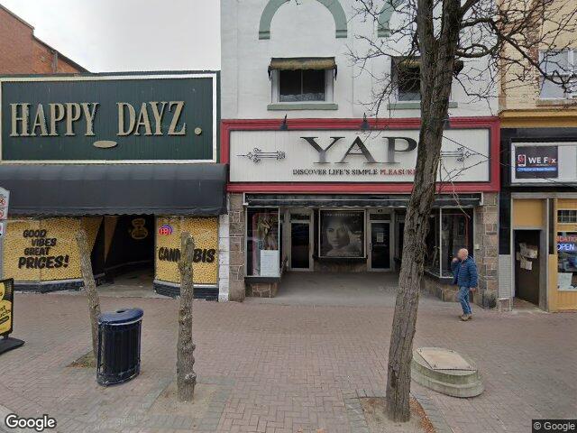 Street view for Happy Dayz Orillia, 69 Mississaga St E, Orillia ON