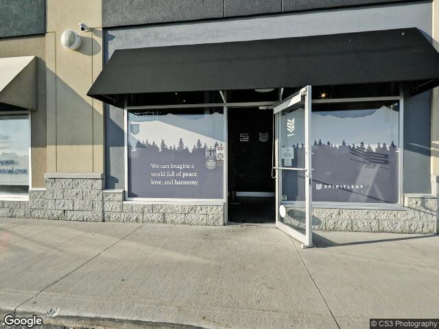 Street view for Spiritleaf Scarborough, 875 Milner Ave Unit 114, Scarborough ON