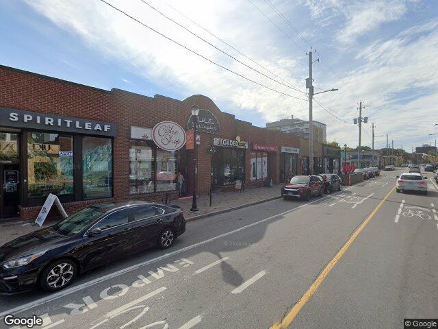 Street view for Spiritleaf Wellington West, 1200B Wellington St W, Ottawa ON