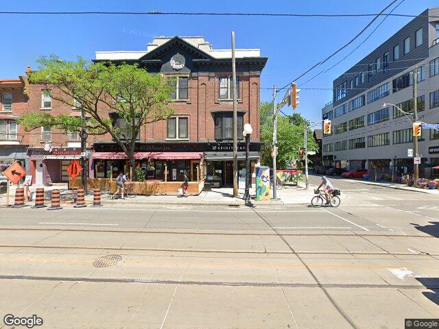 Street view for Spiritleaf Little Italy, 542 College St, Toronto ON