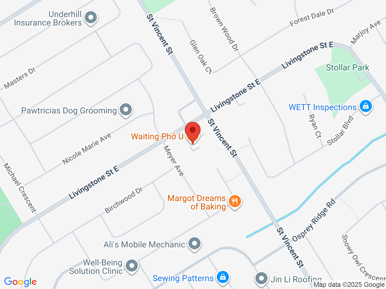 Street map for Star Buds Cannabis, 181 Livingstone St E Unit 3, Barrie ON