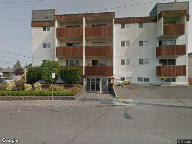 Street view for Burnside Cannabis, 3175 Harriet Rd., Victoria BC