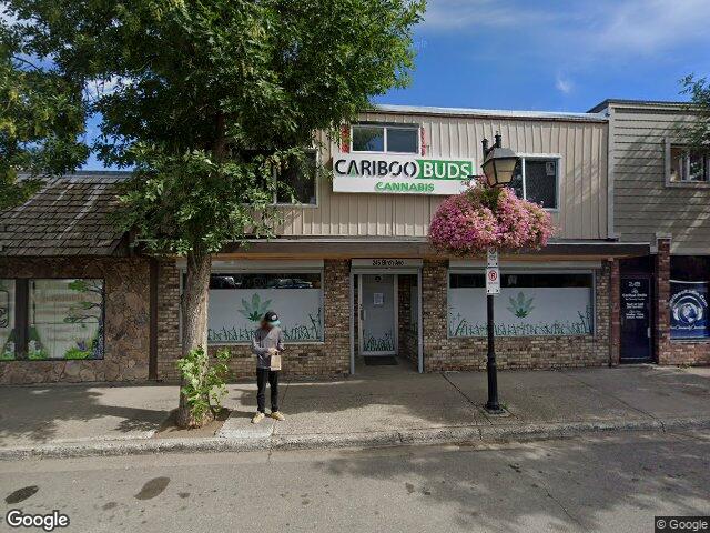 Street view for Cariboo Buds Cannabis, 245 Birch Ave, 100 Mile House BC