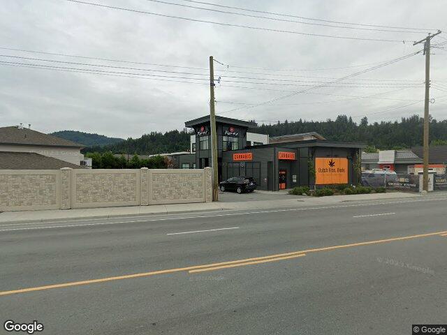 Street view for Dutch Brothers Buds, 5754 Vedder Rd., Chilliwack BC