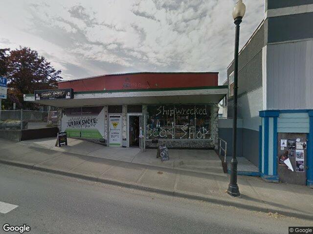 Street view for Herb and Smoke Shop Inc., 143 5th Street, Courtenay BC