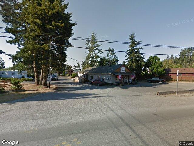 Street view for High Tide Cannabis, 7875 West Coast Rd., Sooke BC