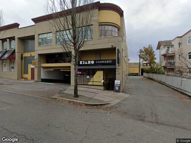 Street view for Kiaro Cannabis Commercial Drive, 1666 Graveley Street, Vancouver BC